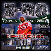 Z-Ro Album: “Screwed up Click Representa [Edited]”